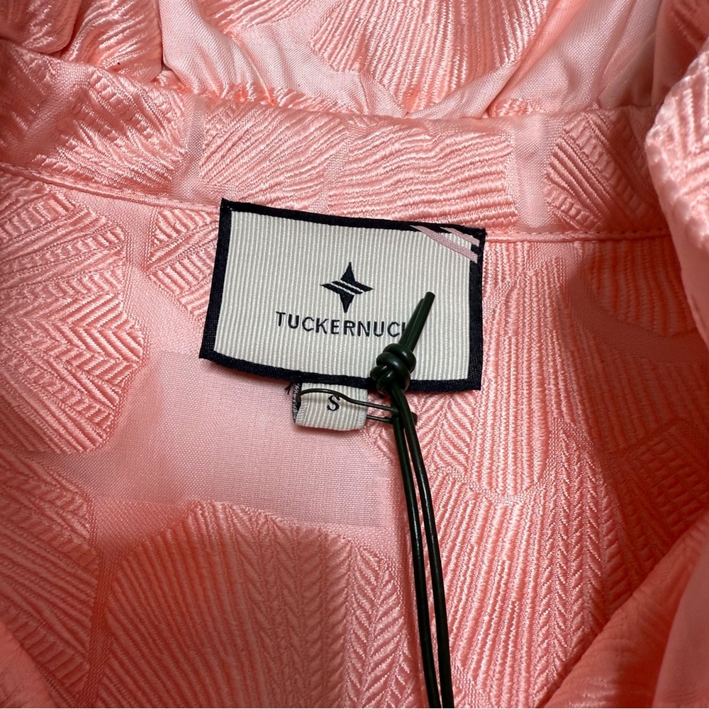 Tuckerneck Bellini Fli Coupe Palmerston Drop Waist Peachy Pink Dress - Picture 3 of 12